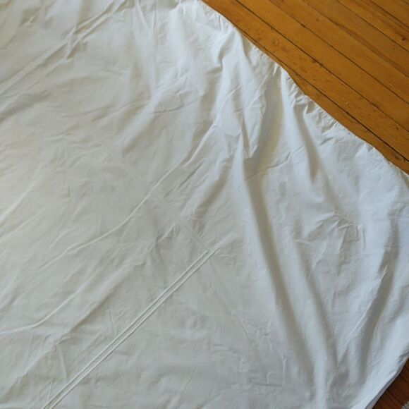 Sferra Grande Hotel Duvet Cover Full Queen Long Staple Cotton White Embroidery - Picture 5 of 13